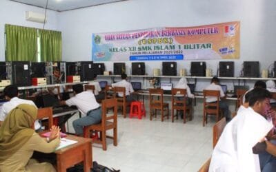 Potret Ujian Satuan Pendidikan Berbasis Komputer di Laboratorium Komputer
