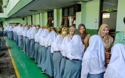 Potret Tradisi Halal Bi Halal Keluarga Besar SMK Islam 1 Blitar