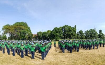 Ratusan Pelajar SMK Ikut Latihan Bela Negara