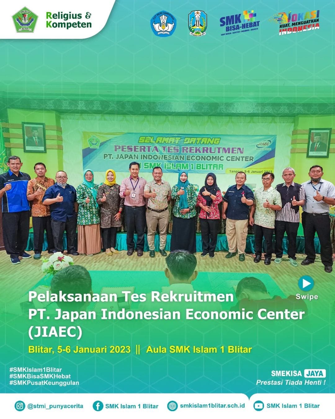 TES REKRUITMEN PT JAPAN INDONESIAN ECONOMIC CENTER