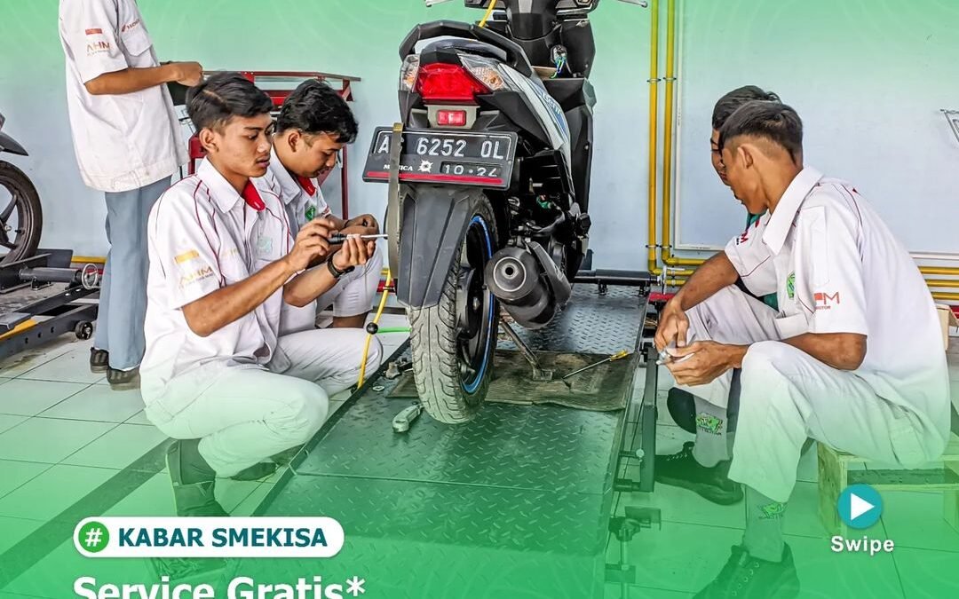 SERVICE GRATIS SEPEDA MOTOR