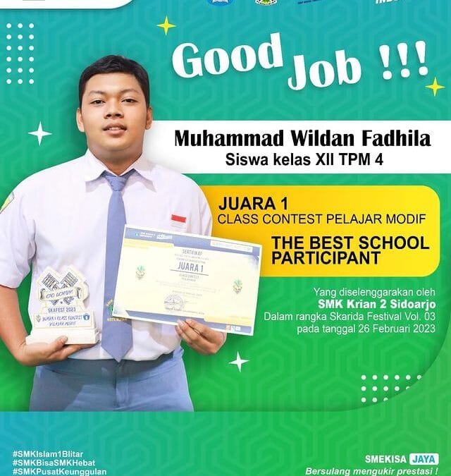 JUARA 1 CLASS CONTEST PELAJAR MODIF