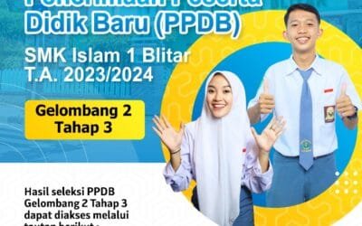 PENGUMUMAN PPDB GELOMBANG 2 TAHAP 3