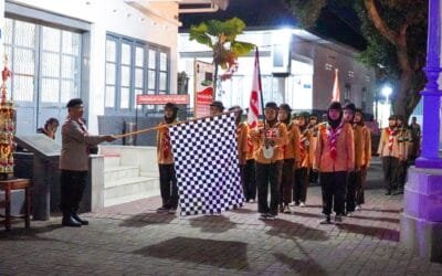 SMK Islam 1 Blitar Berjaya di Kirab Pandu Praja Patria XVII Tahun 2023 Kota Blitar