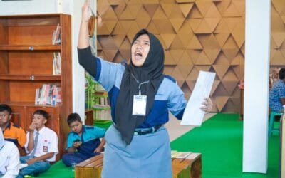 Perlombaan dalam Rangka Maulid Nabi Muhammad SAW dan Harlah LP Ma’arif NU Memeriahkan SMK Islam 1 Blitar