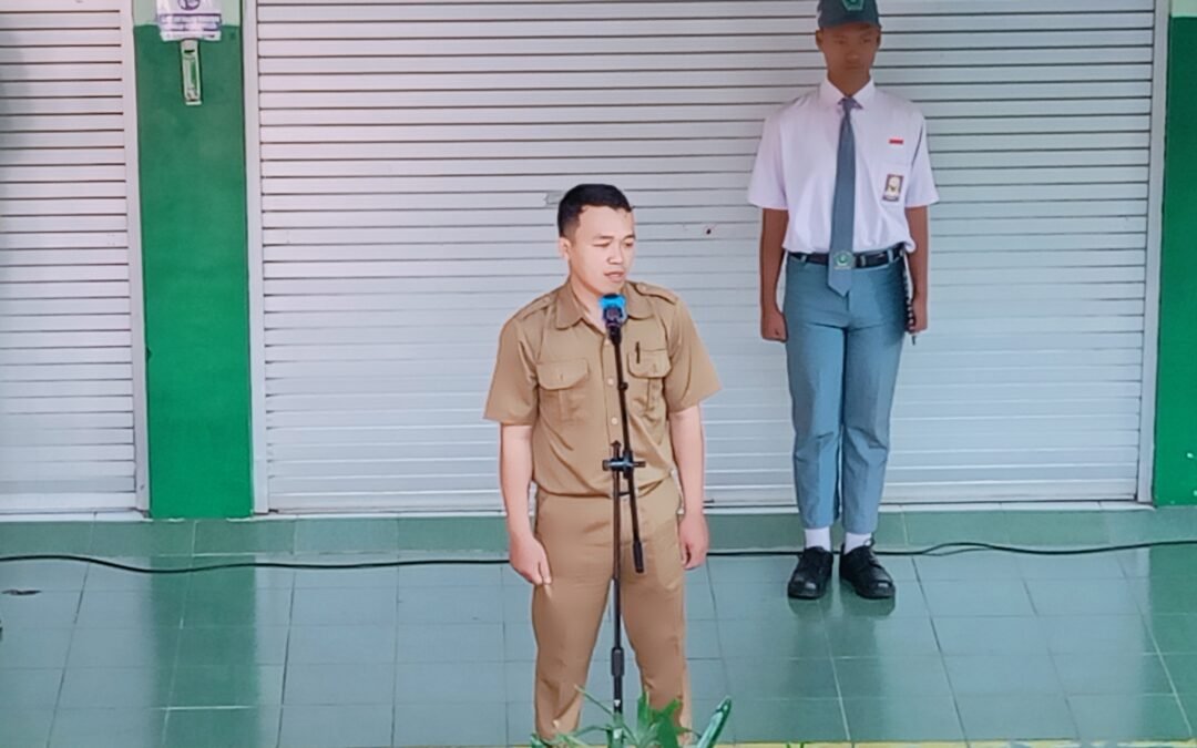 Suasana Semangat di Apel Rutin SMK Islam 1 Blitar