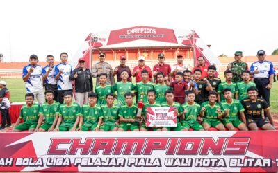 SMK Islam 1 Blitar Memenangkan Juara 2 dalam Kompetisi Liga Pelajar Walikota Cup 2023