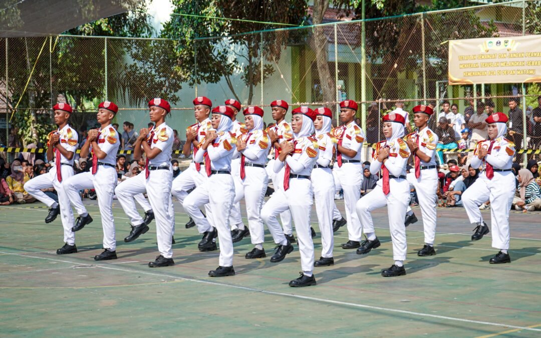 Tim Paskibra SMK Islam 1 Blitar: Kilau Kebangsaan di LKBB Padantara 2023