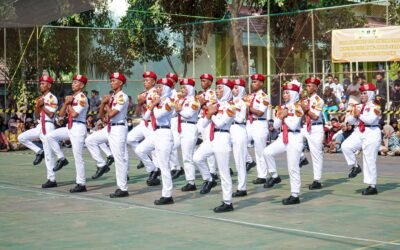 Tim Paskibra SMK Islam 1 Blitar: Kilau Kebangsaan di LKBB Padantara 2023