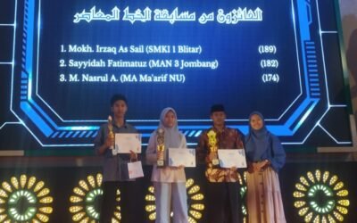 SMK Islam 1 Blitar Raih Prestasi Gemilang sebagai Juara 1 Cabang Kaligrafi Kontemporer MTQ Jatim