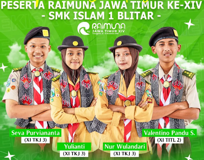 Mohon Doa Restu untuk Peserta Raimuna Jawa Timur XIV dari SMK Islam 1 Blitar