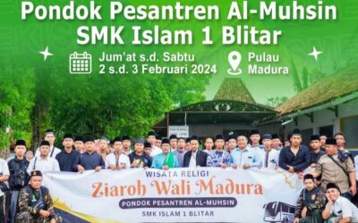 Pesantren Al-Muhsin SMK Islam 1 Blitar Gelar Kegiatan Ziarah Wali Madura
