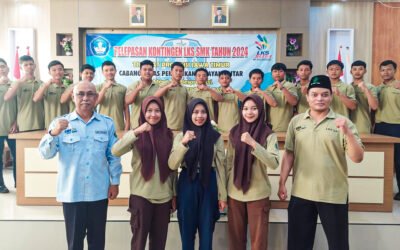 Semangat Juang Berkobar: Kontingen LKS SMK XXXII Cabdin Blitar Siap Berlaga untuk Prestasi Terbaik