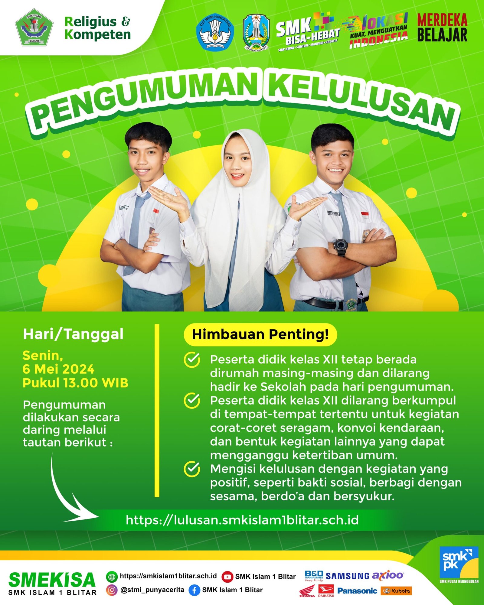 Pengumuman Kelulusan 2024
