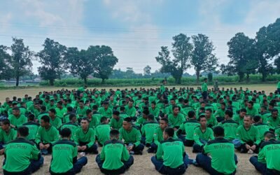 SMK Islam 1 Blitar Gelar Bela Negara Memasuki Hari Ke-4