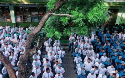 Apel Rutin SMK Islam 1 Blitar: Penerapan Absensi Sidik Jari untuk Meningkatkan Layanan Pendidikan