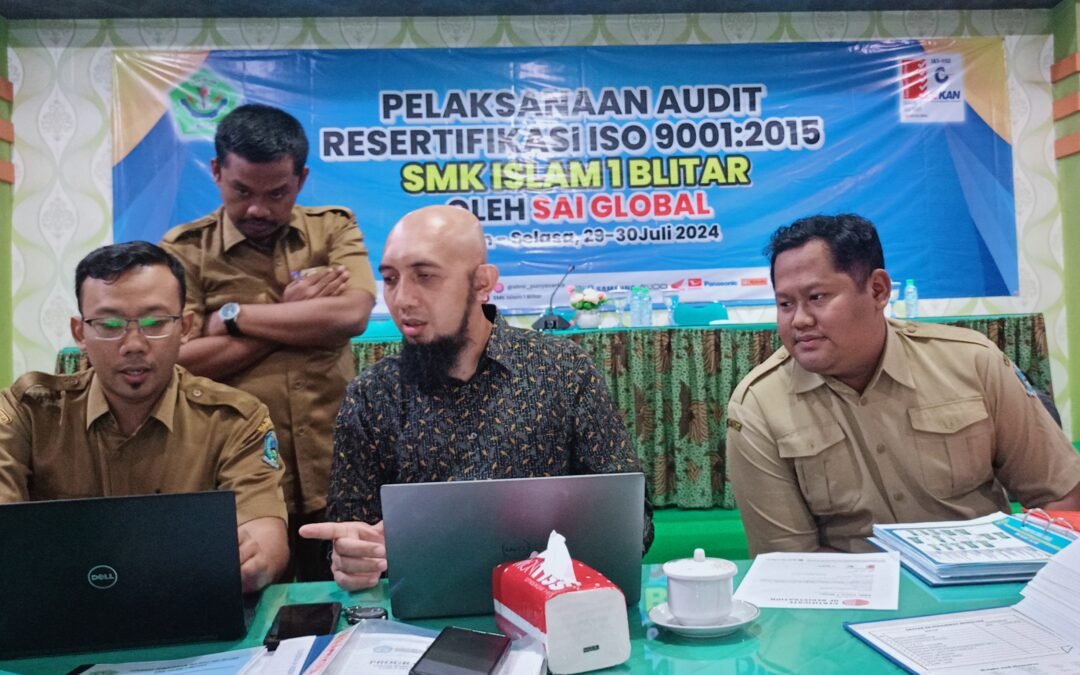 Pelaksanaan Audit Resertifikasi ISO 9001:2015 di SMK Islam 1 Blitar