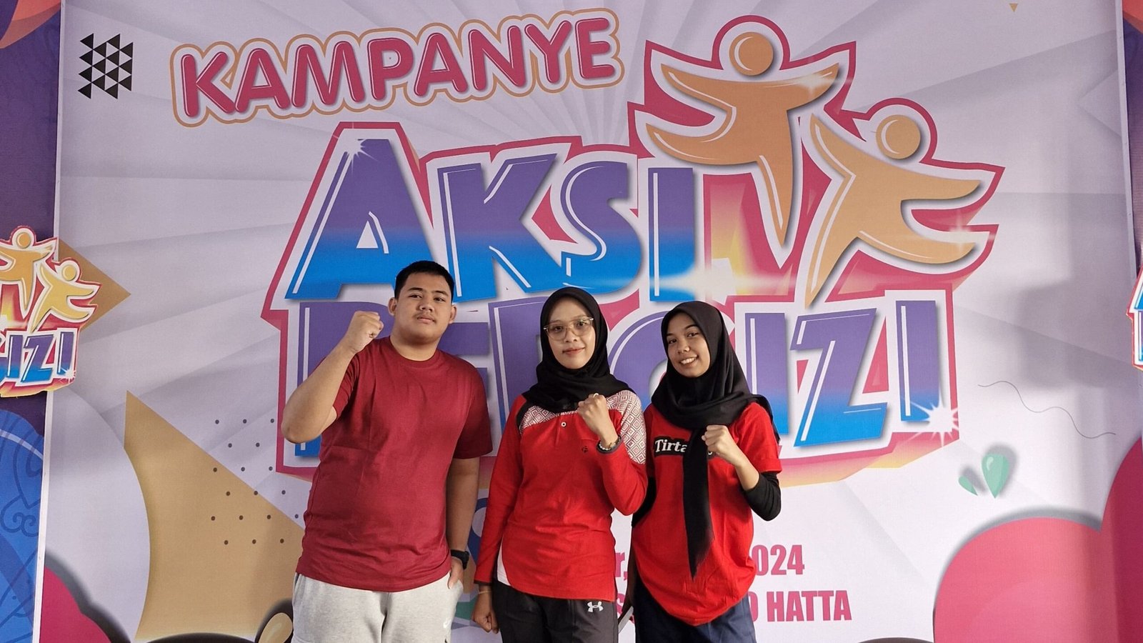 Perwakilan Siswa dan Pembina UKS SMK Islam 1 Blitar Ikuti Kampanye Aksi Bergizi