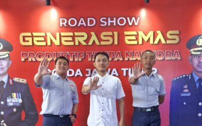 SMK Islam 1 Blitar Mengirim Perwakilan ke Roadshow Generasi Emas Produktif Tanpa Narkoba Polda Jawa Timur 2024