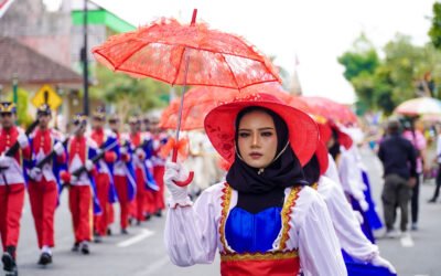 SMK Islam 1 Blitar Hidupkan Semangat PETA di 3rd Kepanjenkidul Carnival 2024: Sebuah Penampilan Penuh Patriotisme dan Kreativitas