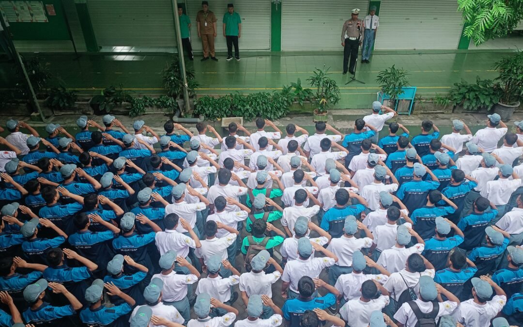 Sosialisasi Operasi Patuh Lalu Lintas di SMK Islam 1 Blitar