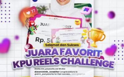 SMK Islam 1 Blitar Juara Favorit di Ajang KPU Reels Challenge 2024
