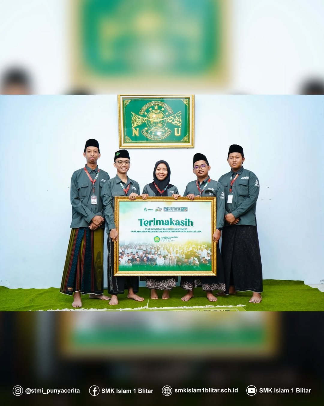 SMK Islam 1 Blitar Sukses Selenggarakan Halaqoh dan Festival Media Pondok Jawa Timur (MPJ) 2024