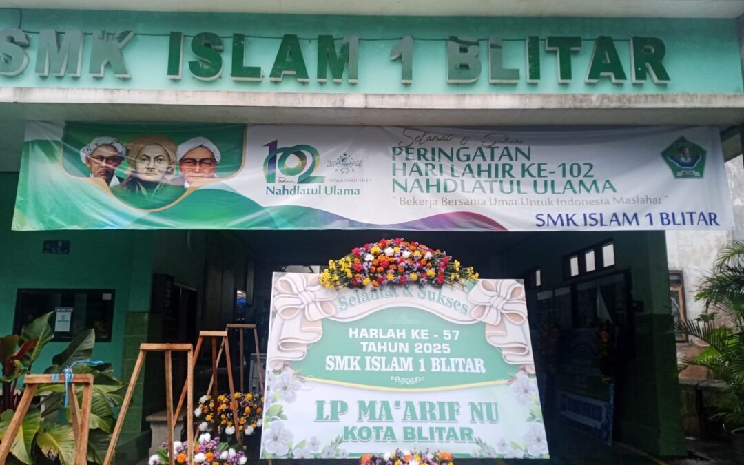 Selamat dan Sukses untuk SMK Islam 1 Blitar dalam Rangka Harlah ke-57