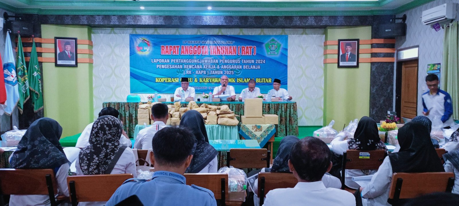 Rapat Anggota Tahunan Koperasi SMK Islam 1 Blitar Tahun 2025: Pengesahan Laporan dan RK-RAPB