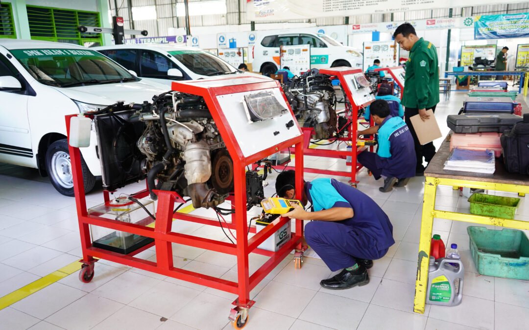 Pelaksanaan Uji Kompetensi Keahlian (UKK) di SMK Islam 1 Blitar Tahun 2025