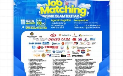 SMK Islam 1 Blitar Gelar Job Matching 2025, Diikuti 48 Perusahaan Lokal, Nasional, dan Internasional