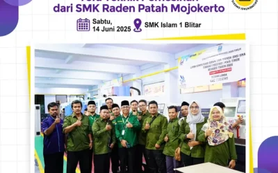 SMK Islam 1 Blitar Terima Kunjungan Studi Tiru dari SMK Raden Patah Mojokerto: Kolaborasi dalam Pengembangan Teaching Factory Teknik Pemesinan