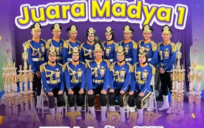 Paskibra SMK Islam 1 Blitar Raih Juara Madya 1 di Ajang LKBB Antariksa 2025