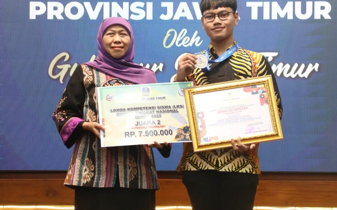 Cetak Sejarah, Jatim Hattrick Juara Umum LKS Nasional – Gubernur Khofifah Beri Bonus untuk Semua Kontingen