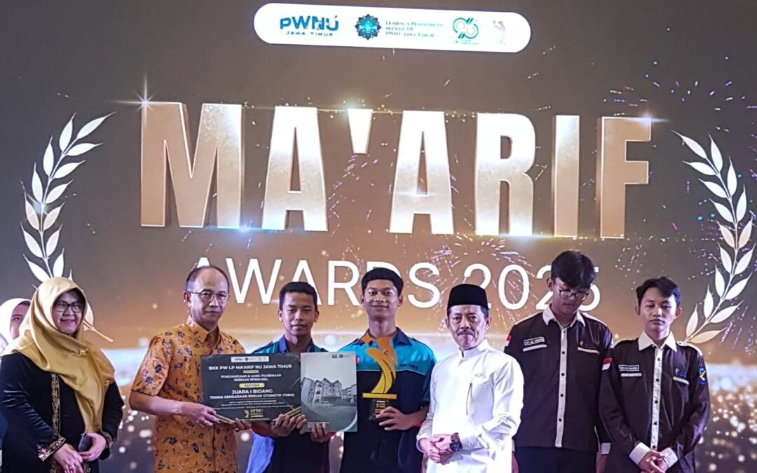 Tim TKR SMK Islam 1 Blitar Raih Juara 1 Unjuk Karya dan Kompetensi Siswa SMK Ma’arif NU & SMK Pondok Pesantren Jawa Timur 2025
