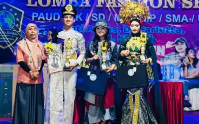 Siswa SMK Islam 1 Blitar Raih Prestasi di Ajang Lomba Fashion Show Yayasan As Sholihin se-Blitar Raya
