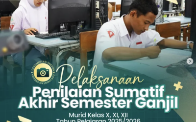 PSAS SMK Islam 1 Blitar Semester Ganjil 2025 Digelar Serentak, Manfaatkan 10 Laboratorium Komputer
