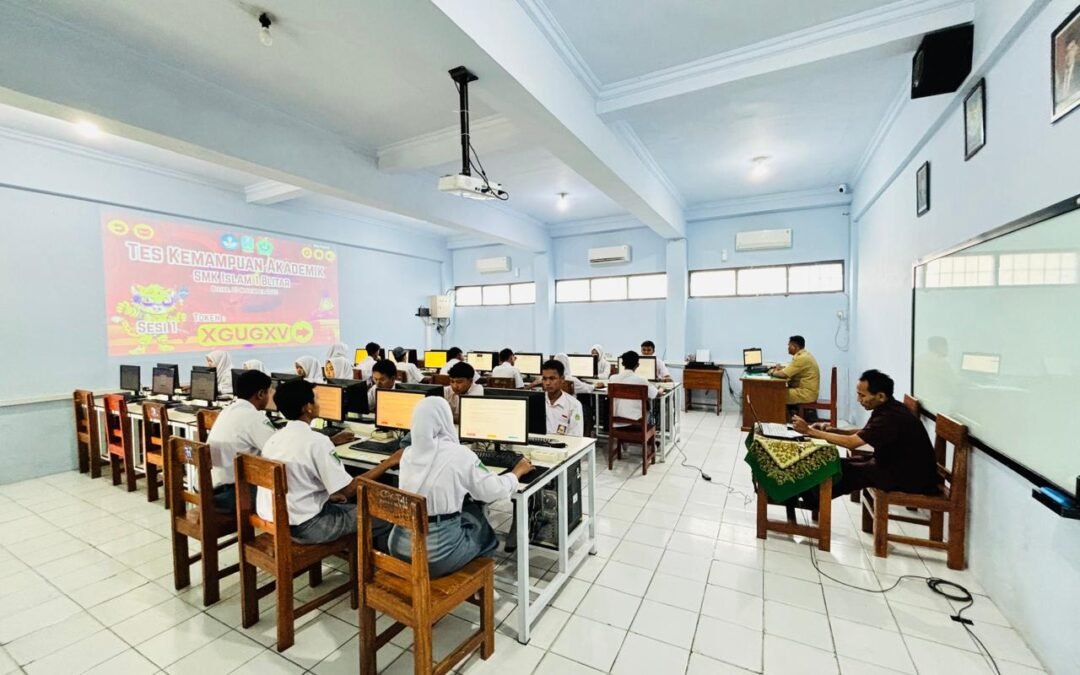SMK Islam 1 Blitar Laksanakan Tes Kemampuan Akademik (TKA) Gelombang 1