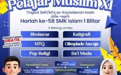 SMK Islam 1 Blitar Gelar Festival Pelajar Muslim XI se-Karesidenan Kediri