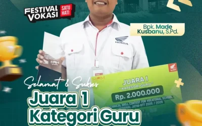 Guru Hebat SMK Islam 1 Blitar Borong Juara 1 di Ajang Technical Skill Contest Regional Jatim–NTT