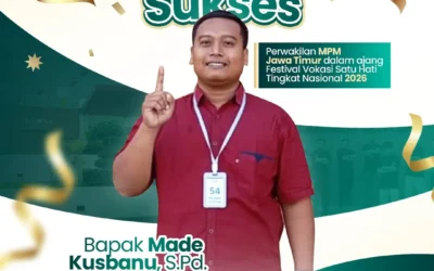 Guru SMK Islam 1 Blitar Terpilih Wakili Jawa Timur di Festival Vokasi Satu Hati Tingkat Nasional 2026