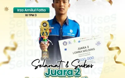 Siswa SMK Islam 1 Blitar Raih Juara 2 Nasional pada Polines Welding Competition 2025