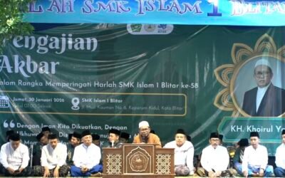 SMK Islam 1 Blitar Gelar Pengajian Akbar Penuh Keberkahan