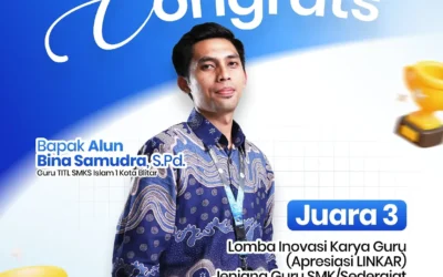 Guru SMKS Islam 1 Kota Blitar Raih Juara 3 Nasional Apresiasi LINKAR 2026, Bukti Inovasi Pendidikan Berkualitas