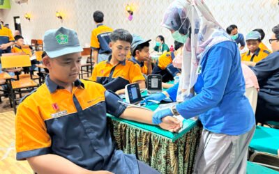Dukung Program CKG Pemerintah, 910 Siswa Kelas X SMKS Islam 1 Blitar Jalani Skrining Kesehatan