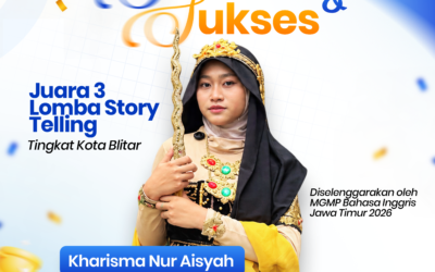 Torehkan Prestasi Bahasa Inggris, Kharisma Nur Aisyah Murid SMKS Islam 1 Blitar Raih Juara 3 Lomba Story Telling Tingkat Kota Blitar
