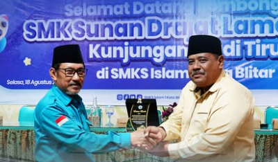 SMKS Islam 1 Kota Blitar Terima Kunjungan Studi Tiru SMK Sunan Drajat Lamongan, Perkuat Kolaborasi Pendidikan Vokasi