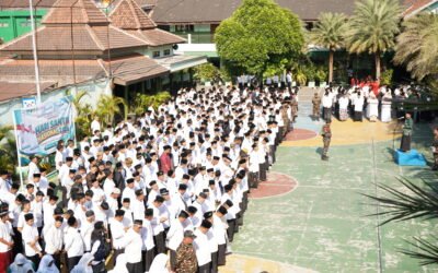 Peringati Hari Santri Nasional 2026, SMKS Islam 1 Kota Blitar Gelar Upacara Serentak di Dua Kampus Bersama PCNU Kota Blitar